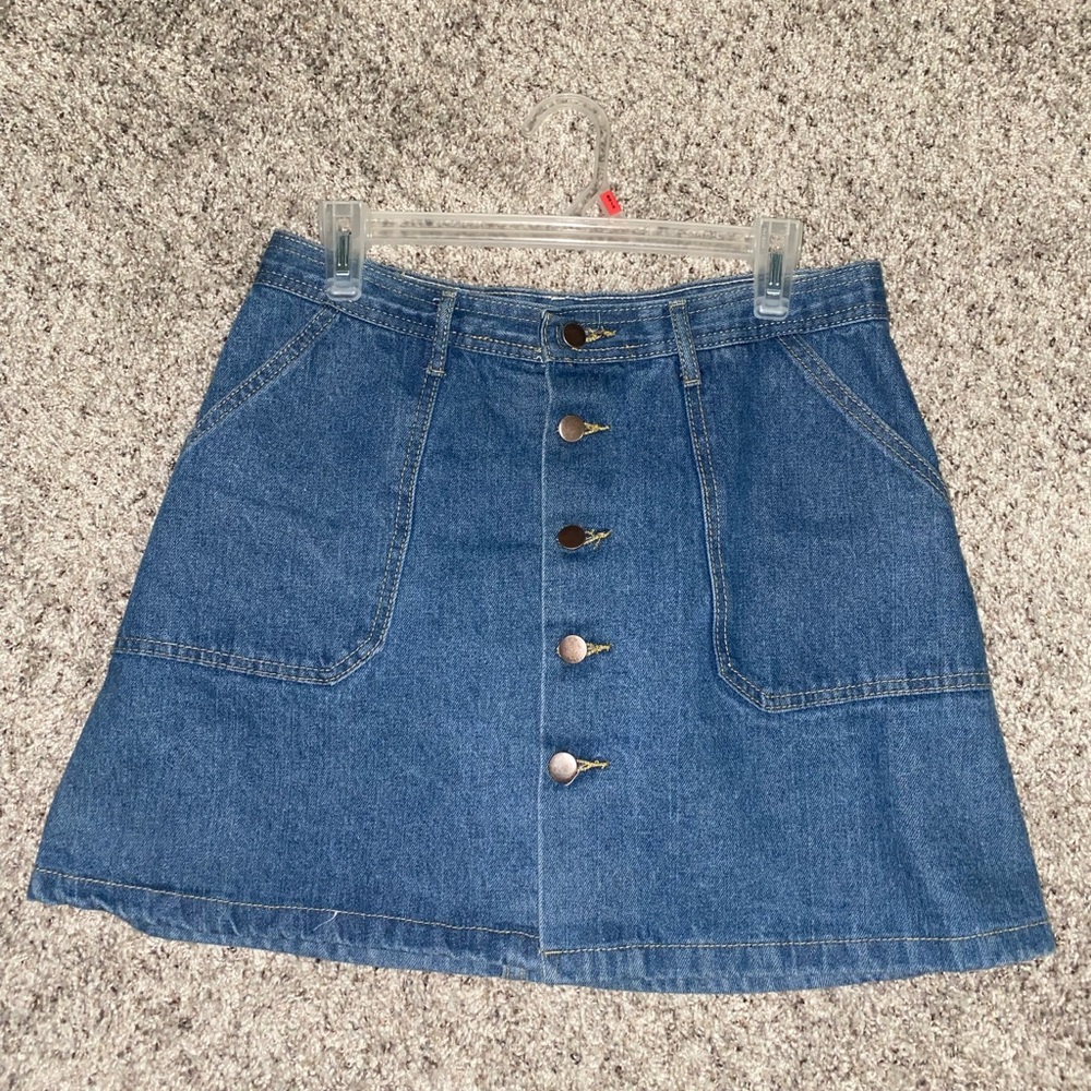 Romwe jean skirt
